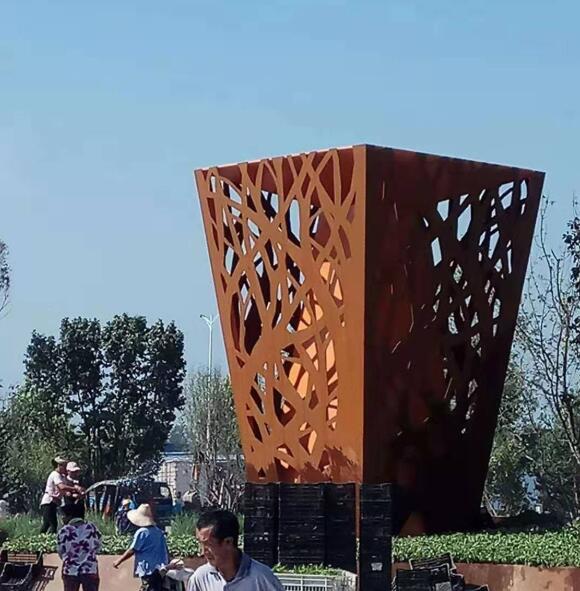 张家口耐候钢板雕塑